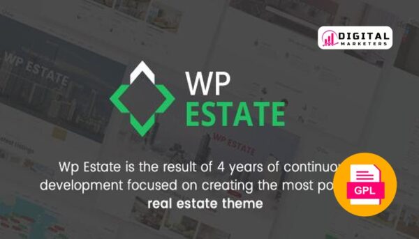 WpEstate Real Estate WordPress Theme v5.2.7 [GPL]