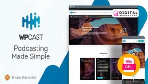 Wpcast Audio Podcast WordPress Theme v1.4.6 [GPL]