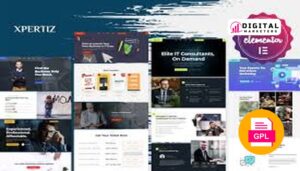 Xpertiz WordPress Theme For Advisors And Experts v1.2.41 [GPL]