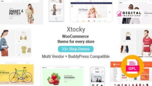 Xtocky WooCommerce Responsive Theme v2.4.8 [GPL]