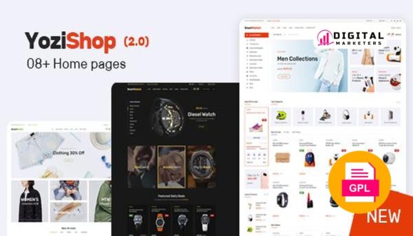 Yozi Multipurpose Electronics WooCommerce WordPress Theme v2.0.34 [GPL]