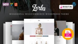 ZORKA Wonderful Fashion WooCommerce Theme v1.3.5 [GPL]
