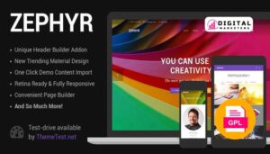 Zephyr Material Design Theme v8.19 [GPL]