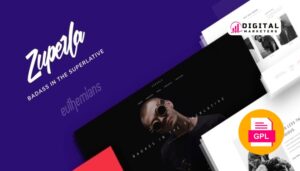 Zuperla Creative Multi-Purpose WordPress Theme v2.5.0 [GPL]