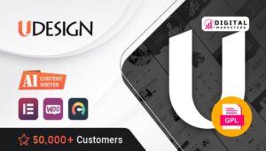uDesign Responsive WordPress Theme v4.2.0 [GPL]